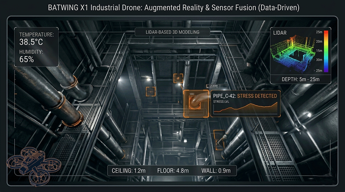 <h3><strong>Beyond Imaging: The Aerial Engine for Precise Data Harvesting.</strong></h3>